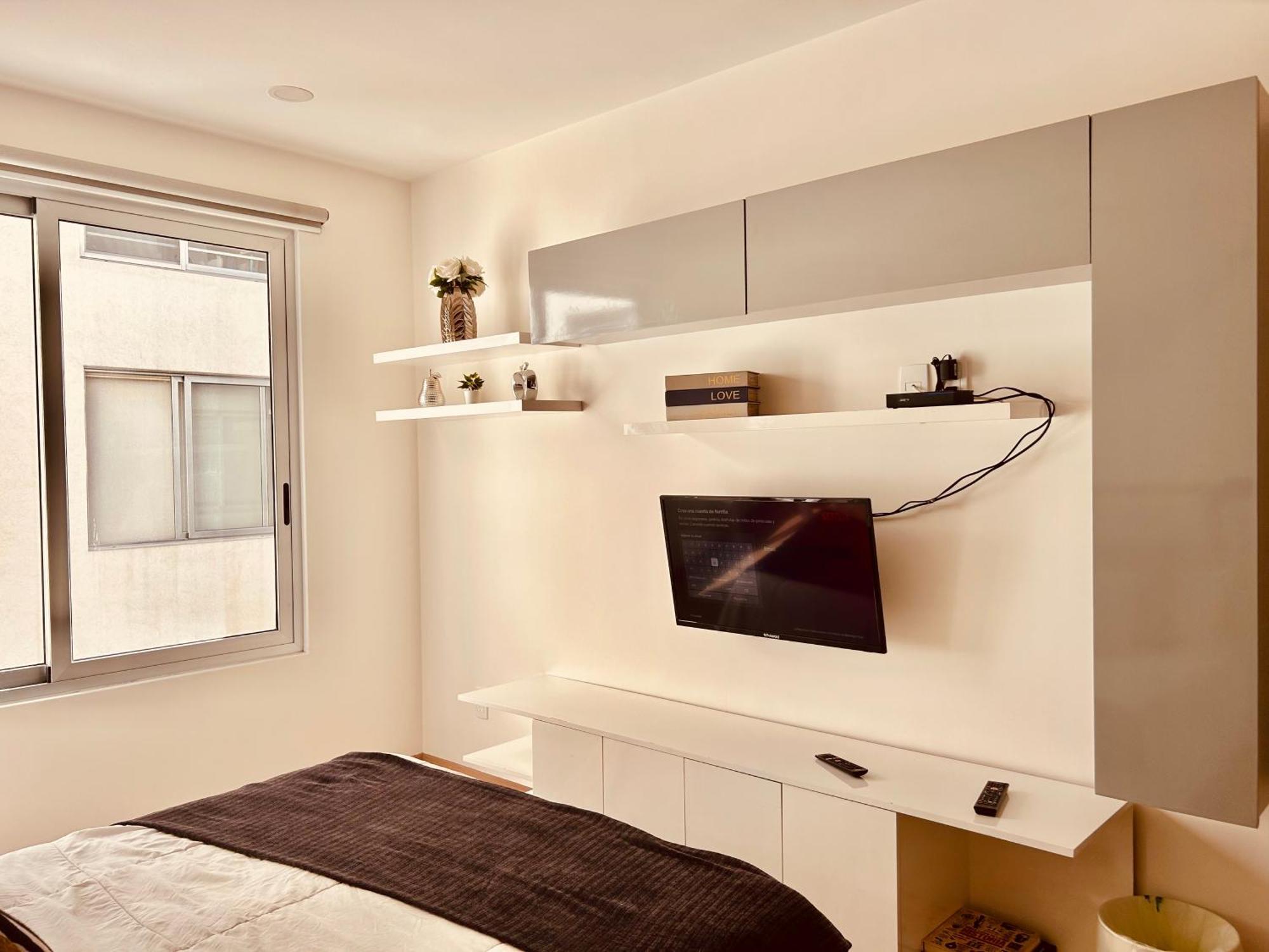 Espectacular Departamento/Estacionamiento, 3 Tv'S Apartment Мексико Сити Екстериор снимка